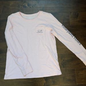 Women’s Light Pink Vineyard Vines Long Sleeve